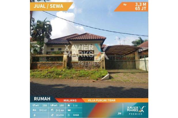 A214 Dijual Atau Disewakan Rumah di Villa Puncak Tidar Kota Malang