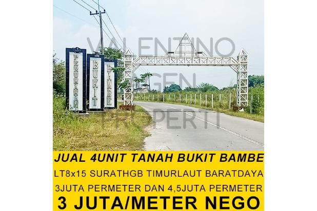 NEGO Keras Tanah Kavling Bukit Bambe Butuh Uang