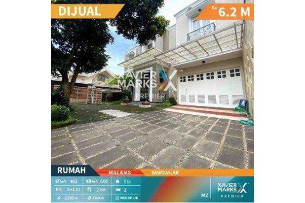 A046 Rumah Mewah 2 Lantai Bangunan Baru Lokasi Terjangkau Sawojajar Malang
