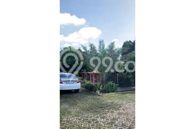 Rumah dengan Halaman luas + gudang  di Leuwinanggung Tapos Depok