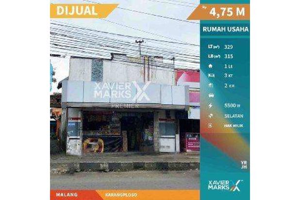 B203 Rumah Usaha Dijual di 0 Jalan Raya Karangploso Malang