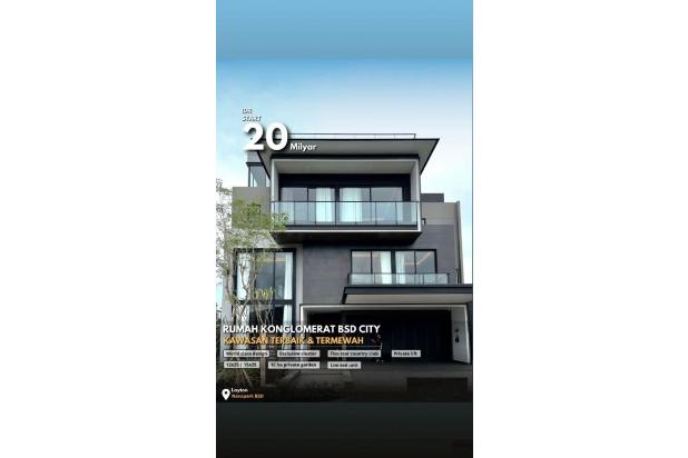 Layton Bsd Tipe 15x26 Corner Rooftop Last Luxury House Very Li