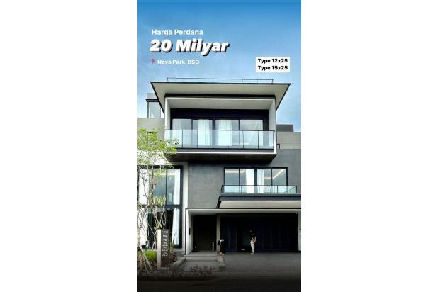 Layton Bsd Tipe 15x26 Corner Rooftop Last Luxury House Very Li