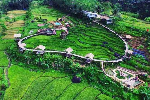 Jual Villa Bandung, View Seindah Ubud Bali