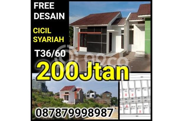 Rumah Free Desain Cicil Syariah BDG TIMUR - 087879998987