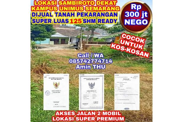 DEKAT KAMPUS UNIMUS SAMBIROTO DAN CITRA GRAND COCOK UNTUK KOS