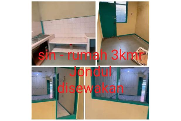 Rumah tiga kamar lokasi tengah kota