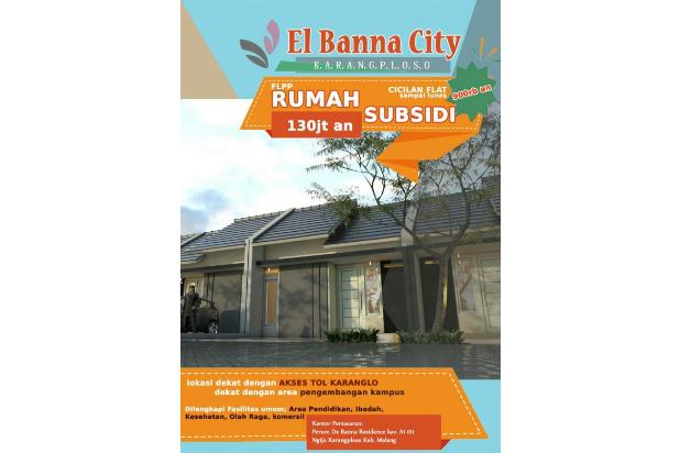 Rumah subsidi murah El Bana City Karangploso Malang promo