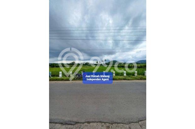 Dijual Tanah murah luas langka di Poros jalan raya purboyo tajinan kab. Malang 