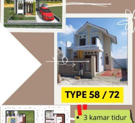 Rumah di Gadingan mojolaban dekat solo