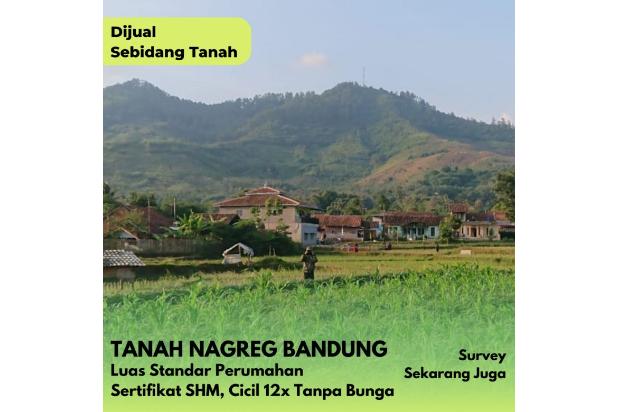 Tanah Nagreg Cocok Bangun Rumah Bisa Cicil 12x nonbunga