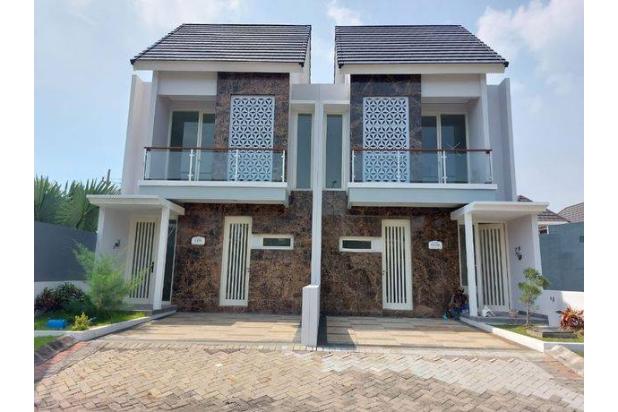 Jual rumah baru siap huni ada kolam renangnya lokasi safira garden sidoarjo