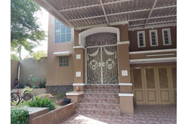 RUMAH HOEK SUNTER MEDITERANIA, 230 M2, MURAH, SEMI FURNISH, SHM 