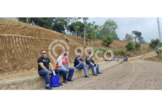 Jual tanah murah sertifikat hak milik pinggir jalan puncak
