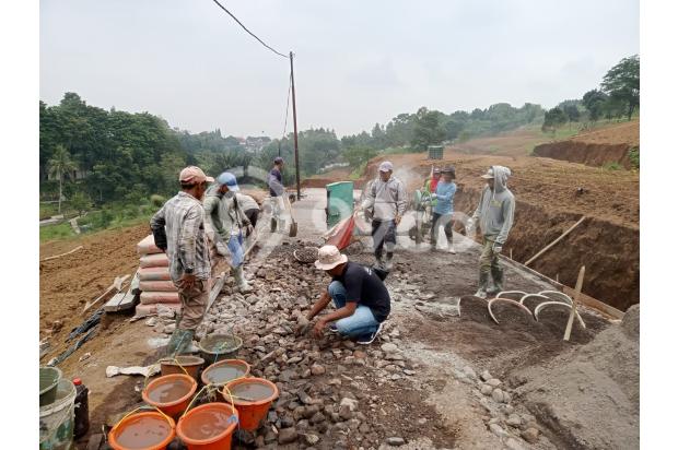 Jual tanah murah sertifikat hak milik pinggir jalan puncak