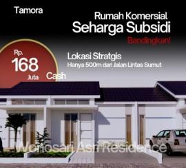 WOW 168 JT ,,!! RUMAH KOMERSIL SEHARGA SUBSIDI