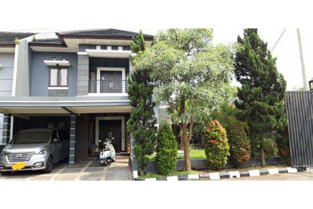 rumah hoek dekat pintu masuk cluster