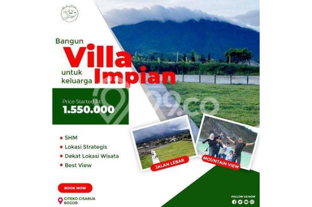 Kavling premium di Cisarua puncak 