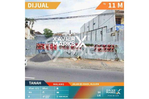 Dijual Tanah Tengah Kota Di Jalan Protokol Malang