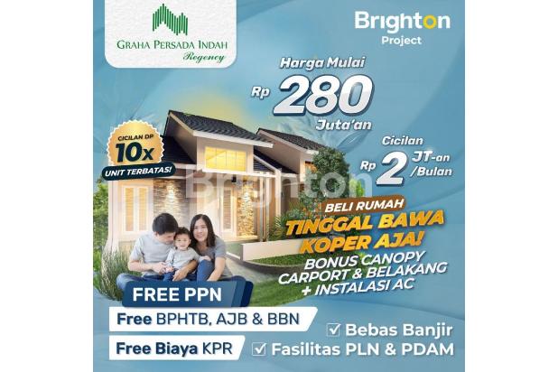 Rumah Harga 280 Jutaan Di Graha Persada Indah Regency