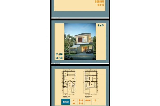 Rumah Baru Minimalis Modern 2Man di Sby Timur Strategis , row jln lebar