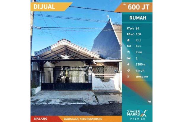 Rumah Kondisi Bagus di Sawojajar Kedungkandang Malang 