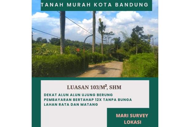 Tanah View Asri Bandung Kota,dekat Alun Alun Ujung Berung, SHM
