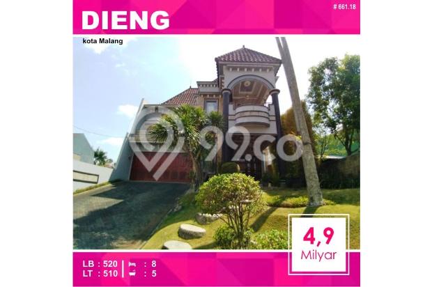 Rumah Mewah di Lembah Dieng kota Malang _ 661.18
