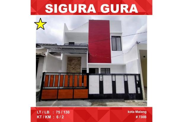 Rumah Kost  Luas 75 di Sigura Gura Merjosari UIN Malang _ 730B