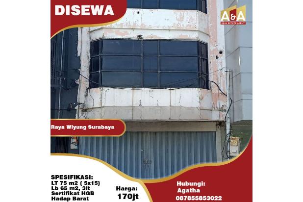 RUKO SURABAYA SELATAN Raya Wiyung