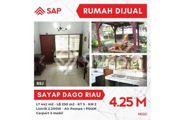 Dijual Rumah Murah di Sayap Dago Riau