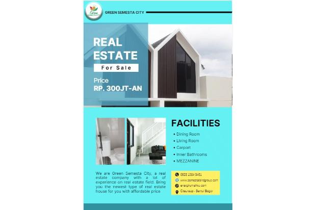 RUMAH CANTIK KONSEP SKANDINAVIAN CUMA 300 JT AN DIKAWASAN PREM