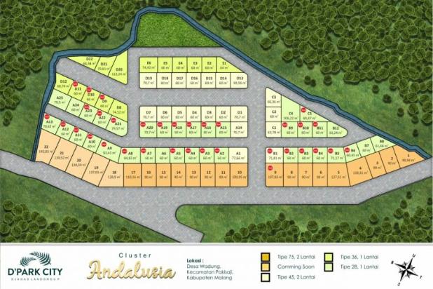 rumah subsidi murah D'Park City Wadung Pakisaji Malang