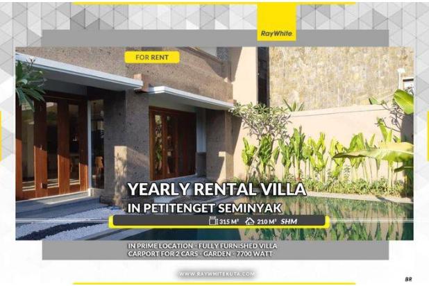 Villa For Rent Location In Petitengat Seminyak