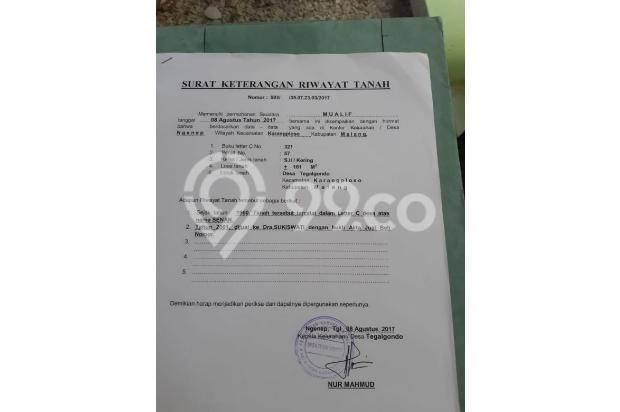 Tanah murah kawasan Tegalgondo Karangploso Malang