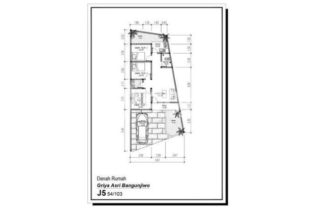 Rumah Murah Modern Type 54 di Bangunjiwo Dekat Umy