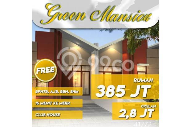 Rumah Green Mansion dekat Juanda Area Banjar Kemuning SWARU S