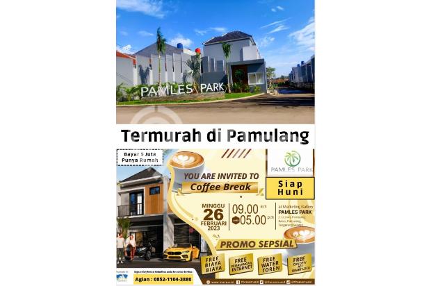 Rumah Siap Huni dan Paling Murah di Pamulang