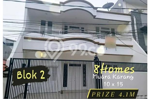 Rumah 10 x 15 Muara Karang Blok 2