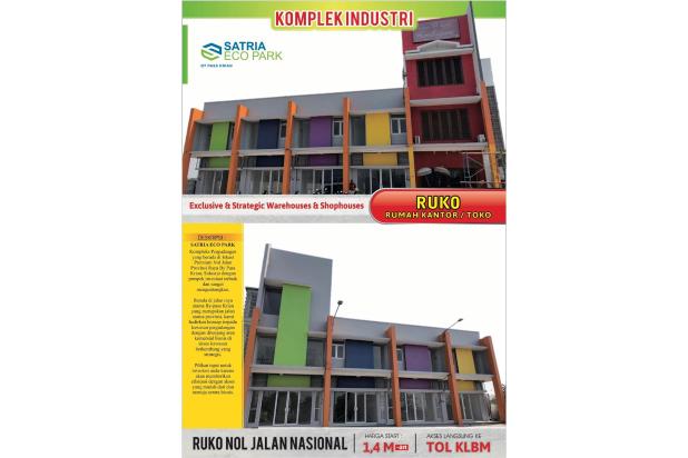 ruko dan gudang 3lantai by pass krian satria eco park