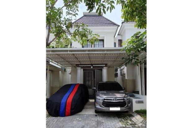 Jual Cepat Sudah Renov Rumah 2 Lantai Taman Puspa Raya Citraland Surabaya Semi Furnished Ciamik