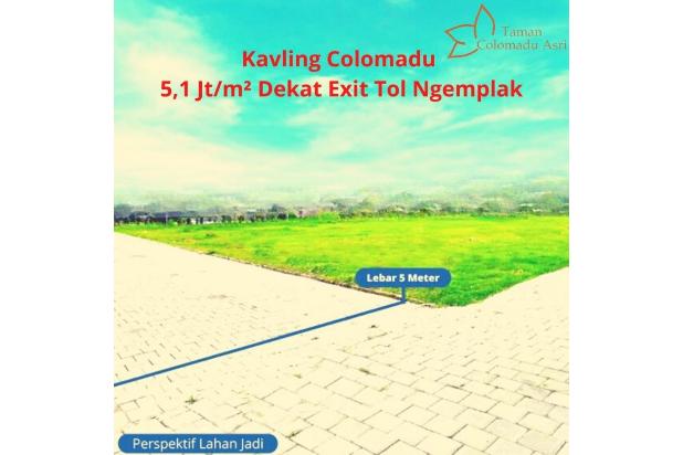 TANAH COLOMADU DEKAT EXIT TOL, NGEMPLAK,  SHM