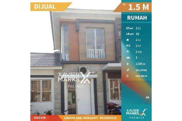 A105 Rumah 2 Lantai Minimalis Dijual Di Greenland Menganti Residence Gresik 