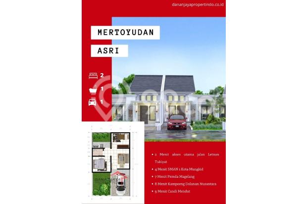 rumah kavling 4 unit dimertoyudan harga murah tanah luas