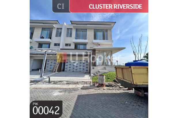 Rumah Cluster Riverside PIK 2, Kosambi, Tangerang, Banten