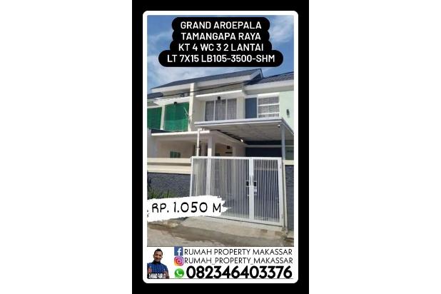 Grand Aroepala  Tamangapa Raya
Kamar 4 WC 3-2 lti 7X15
