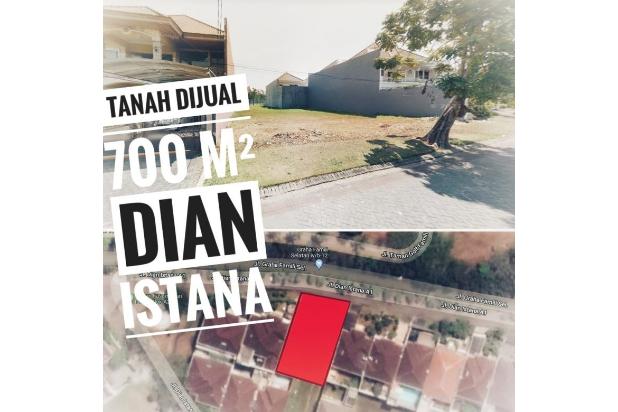Jual Tanah DIAN ISTANA Dkt GRAHA FAMILI Kavling Besar 700 m2