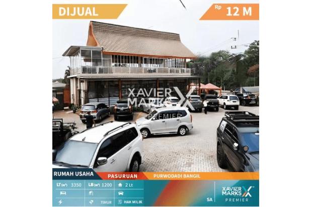 B212 Dijual Rumah Usaha Exs Resto Purwodadi Bangil Pasuruan