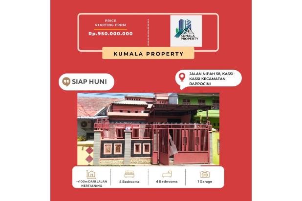 DIJUAL RUMAH DI KOTA MAKASSAFR