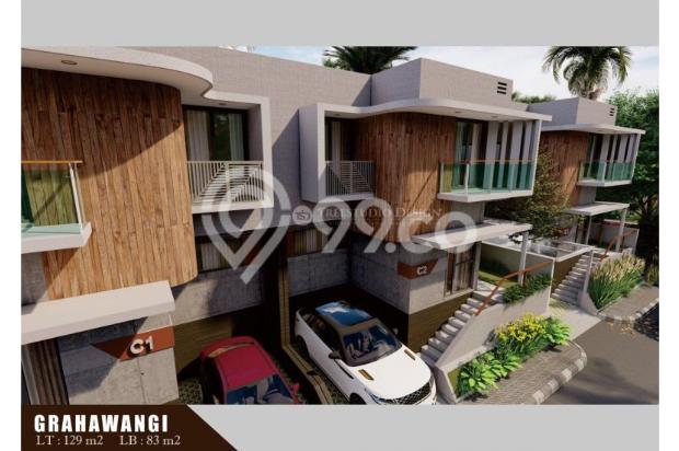 Villa Modern di Cihanjuang Rahayu Perumahan Grahawangi Land